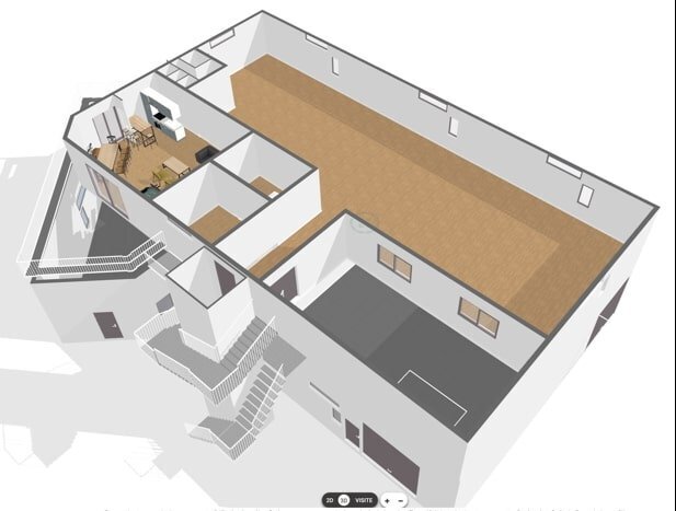 Flex in Vendargues for lease - Floor Plan - Image 1 of 3