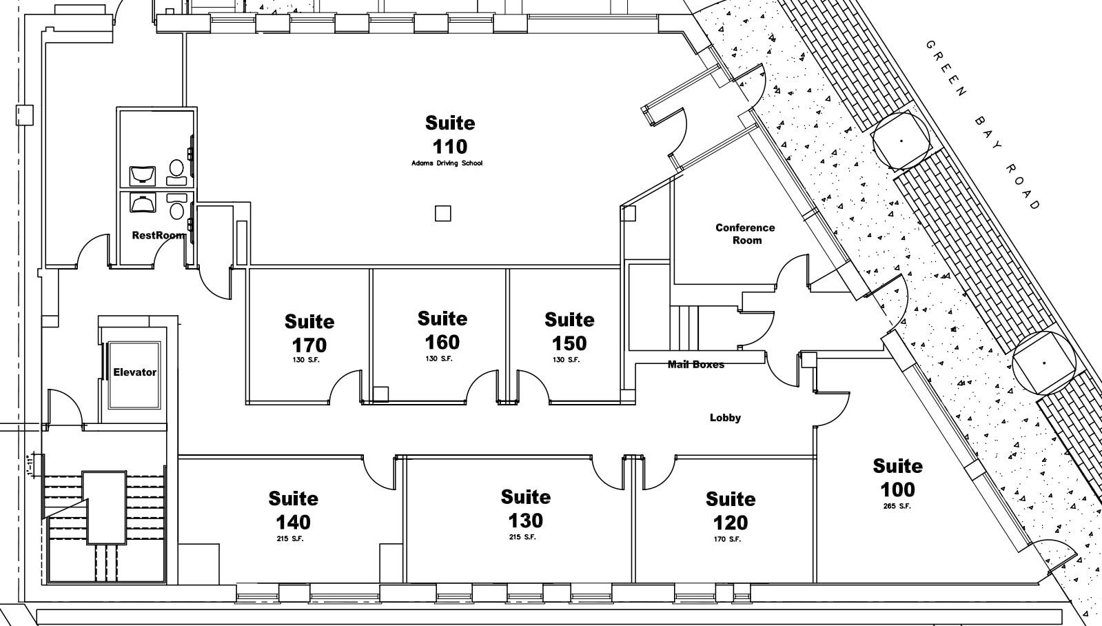 874 Green Bay Rd, Winnetka, IL for lease Floor Plan- Image 1 of 2