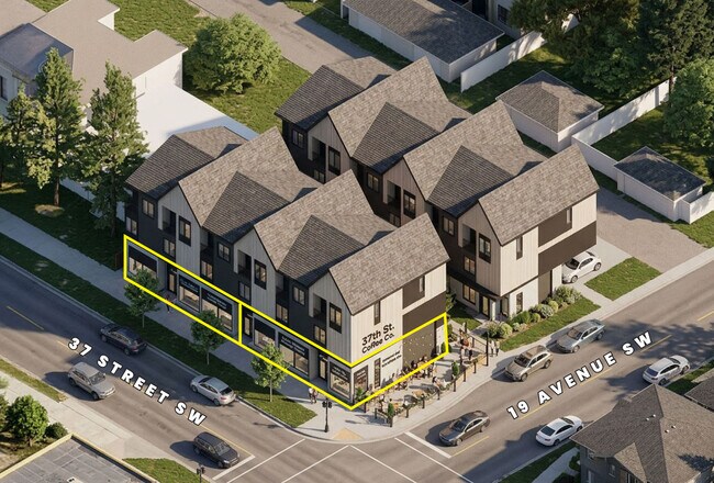 Plus de détails pour 1936 37 St SW, Calgary, AB - Commerce de détail à louer
