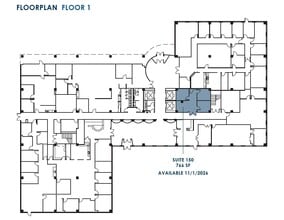 700 Highlander Blvd, Arlington, TX à louer Plan d’étage- Image 1 de 1