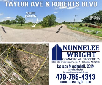 Plus de détails pour Taylor Ave, Fort Smith, AR - Terrain à vendre