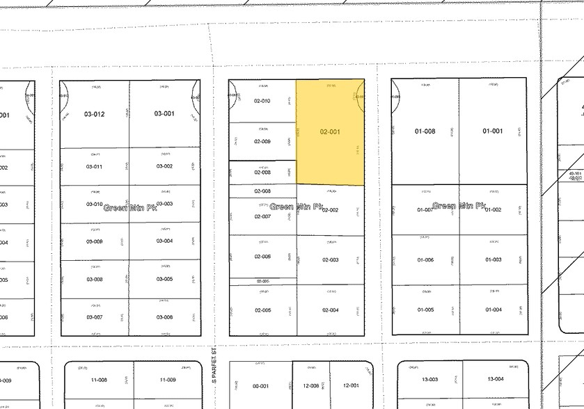 10920 W Alameda Ave, Denver, CO à louer - Plan cadastral - Image 3 de 6