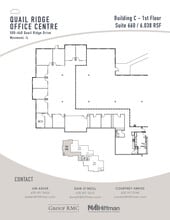 300-490 Quail Ridge Dr, Westmont, IL à louer Plan d’étage- Image 1 de 1