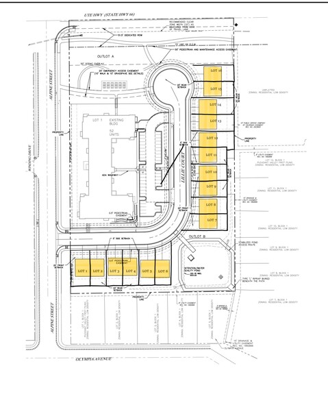 2402-2466 Lillie Ct, Longmont, CO for sale - Plat Map - Image 1 of 9