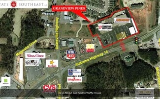 More details for 3891 Highway 14, Millbrook, AL - Land for Lease