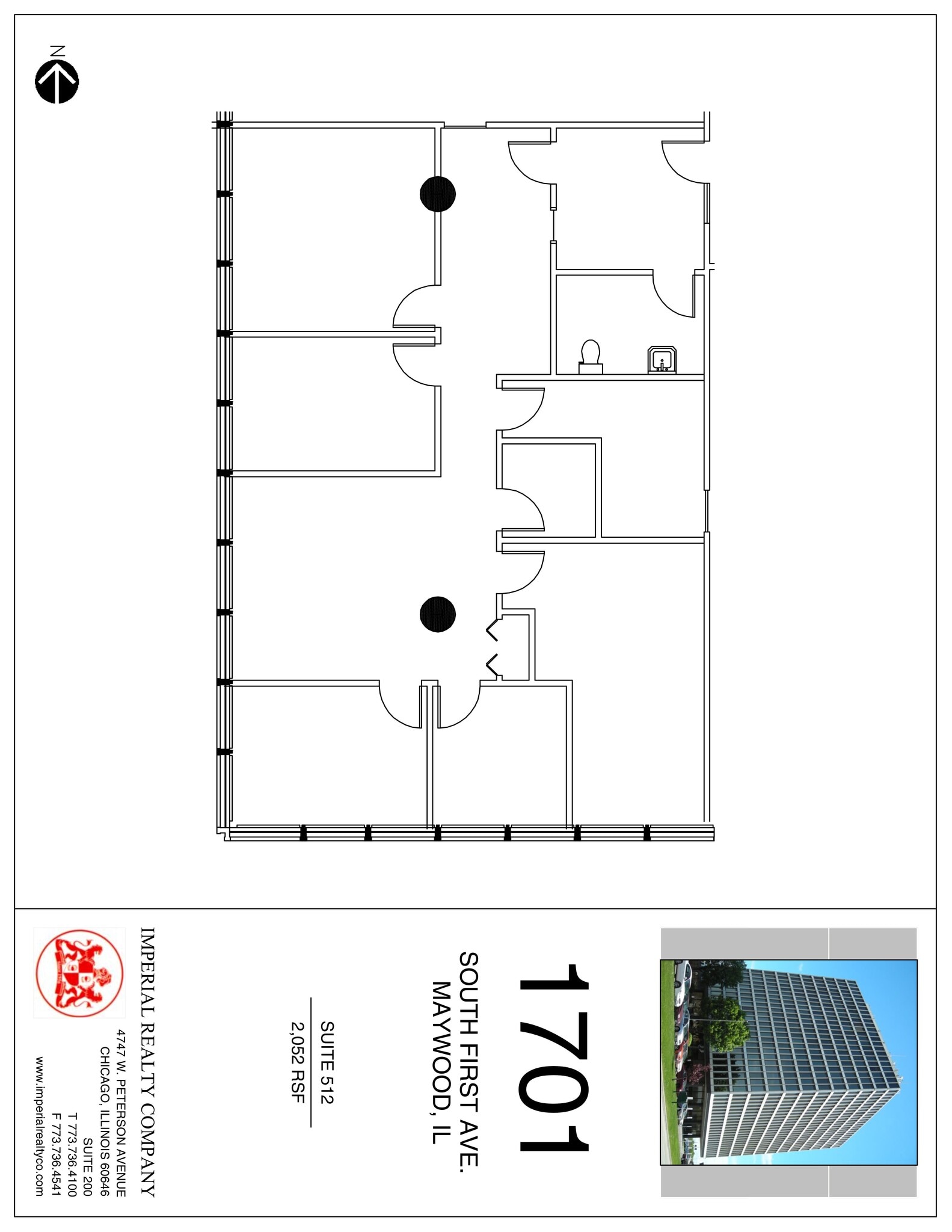1701 S 1st Ave, Maywood, IL for lease Site Plan- Image 1 of 1