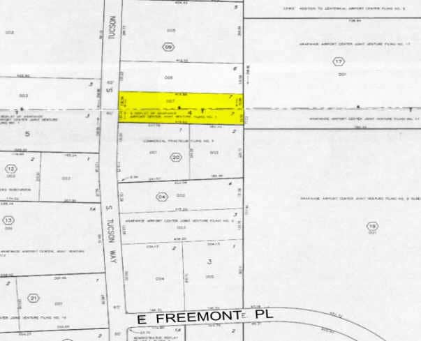 7070 S Tucson Way, Englewood, CO for lease - Plat Map - Image 3 of 34
