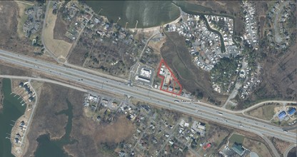 305-309 Saddler Rd, Grasonville, MD - aerial  map view