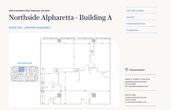 3400 Old Milton Pky, Alpharetta, GA for lease Floor Plan- Image 1 of 1