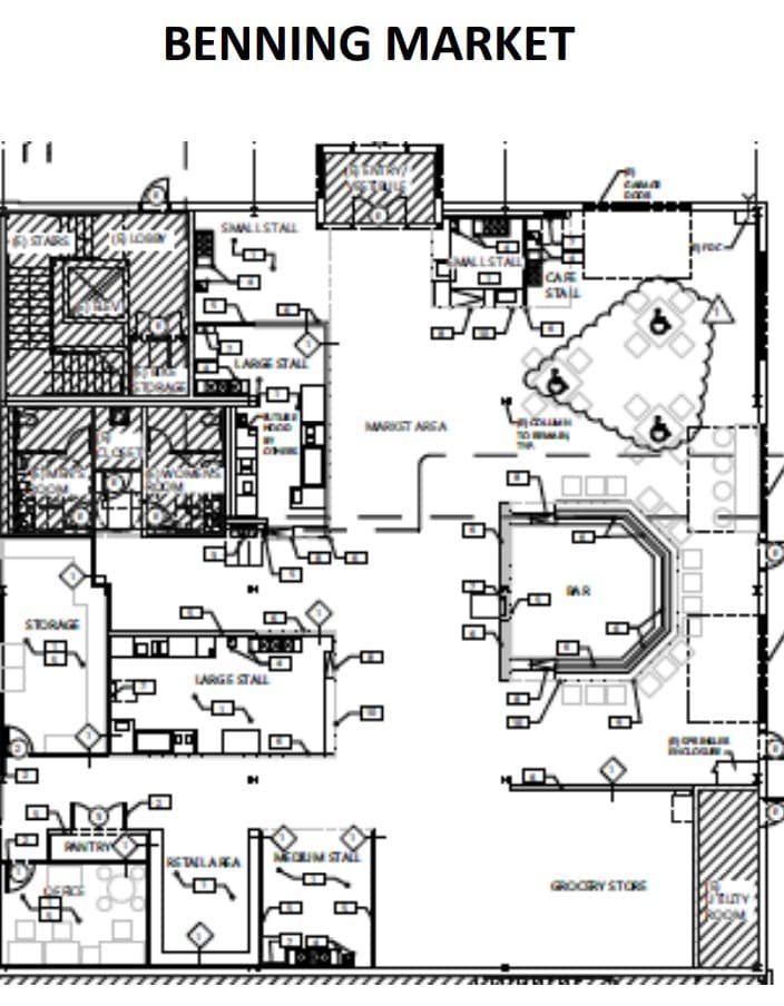 3451 Benning Rd NE, Washington, DC à louer Plan d’étage- Image 1 de 1