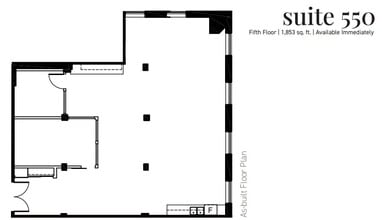 215 Spadina Ave, Toronto, ON for lease Floor Plan- Image 1 of 1