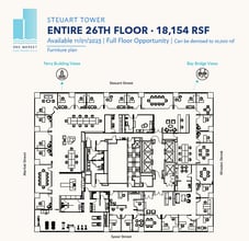1 Market St, San Francisco, CA for lease Floor Plan- Image 1 of 1