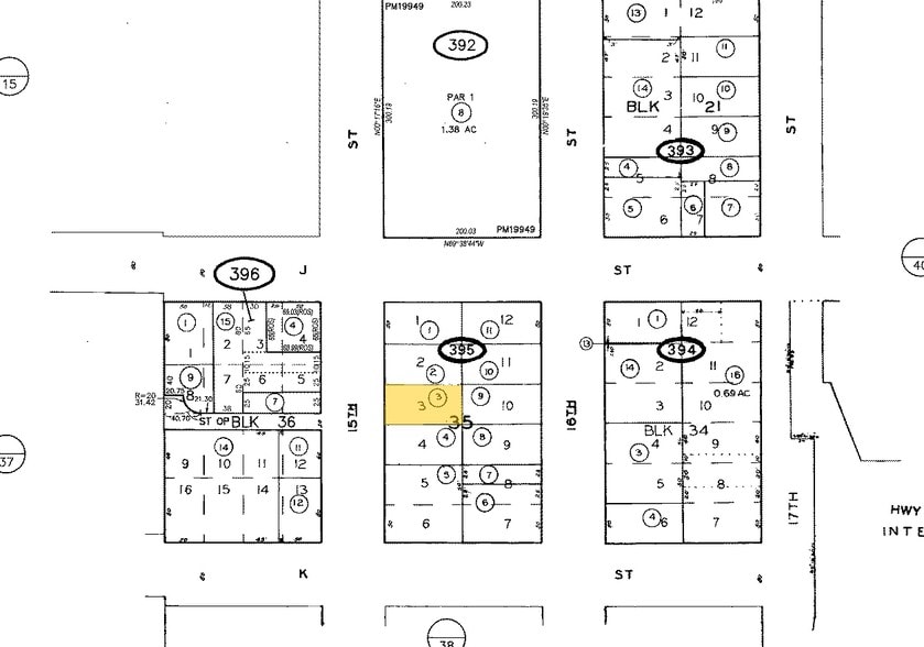 335 15th St, San Diego, CA for lease - Plat Map - Image 2 of 14