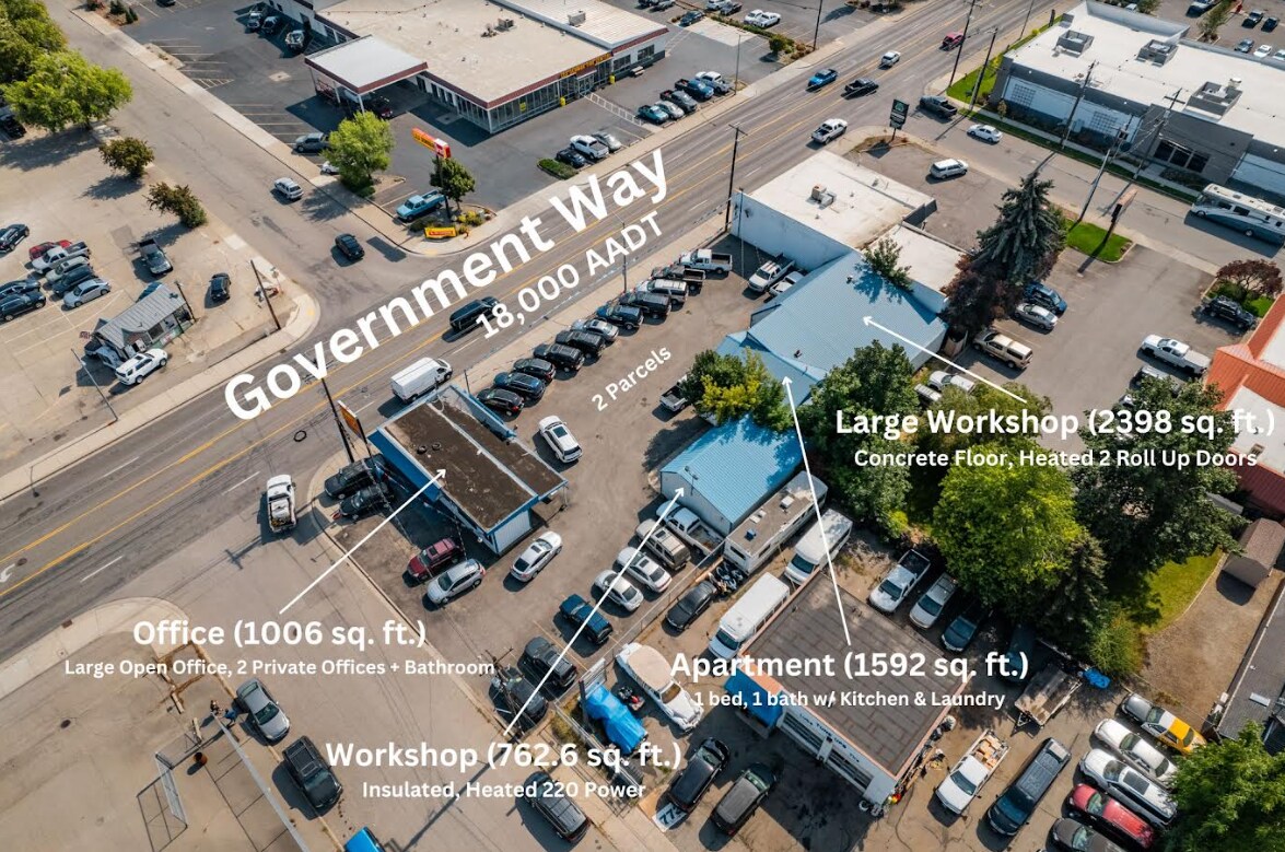 2929 N Government Way, Coeur d'Alene, ID à vendre Photo du bâtiment- Image 1 de 1