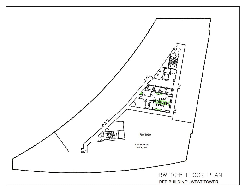 8687 Melrose Ave, West Hollywood, CA à louer Plan d’étage- Image 1 de 1