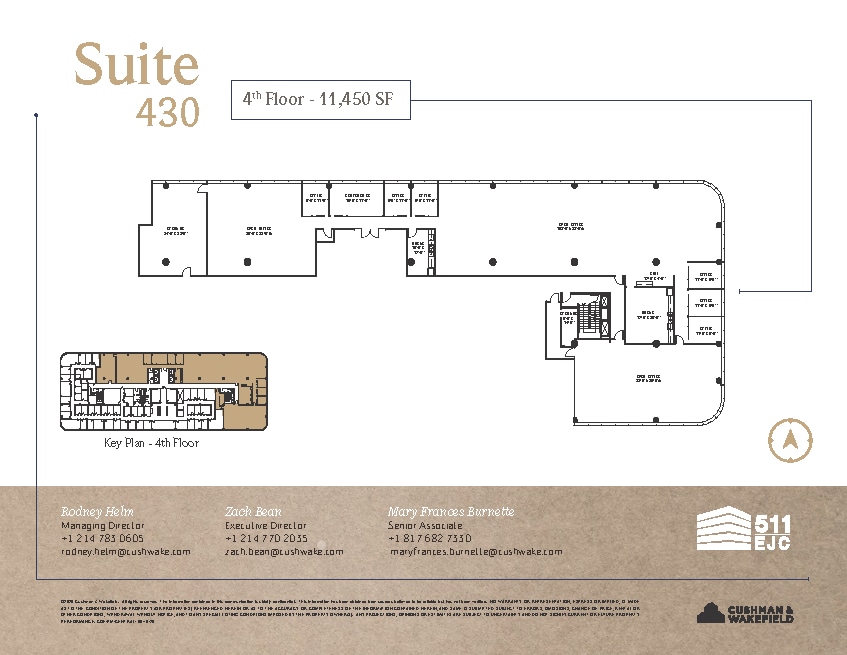 511 E John Carpenter Fwy, Irving, TX for lease Floor Plan- Image 1 of 9
