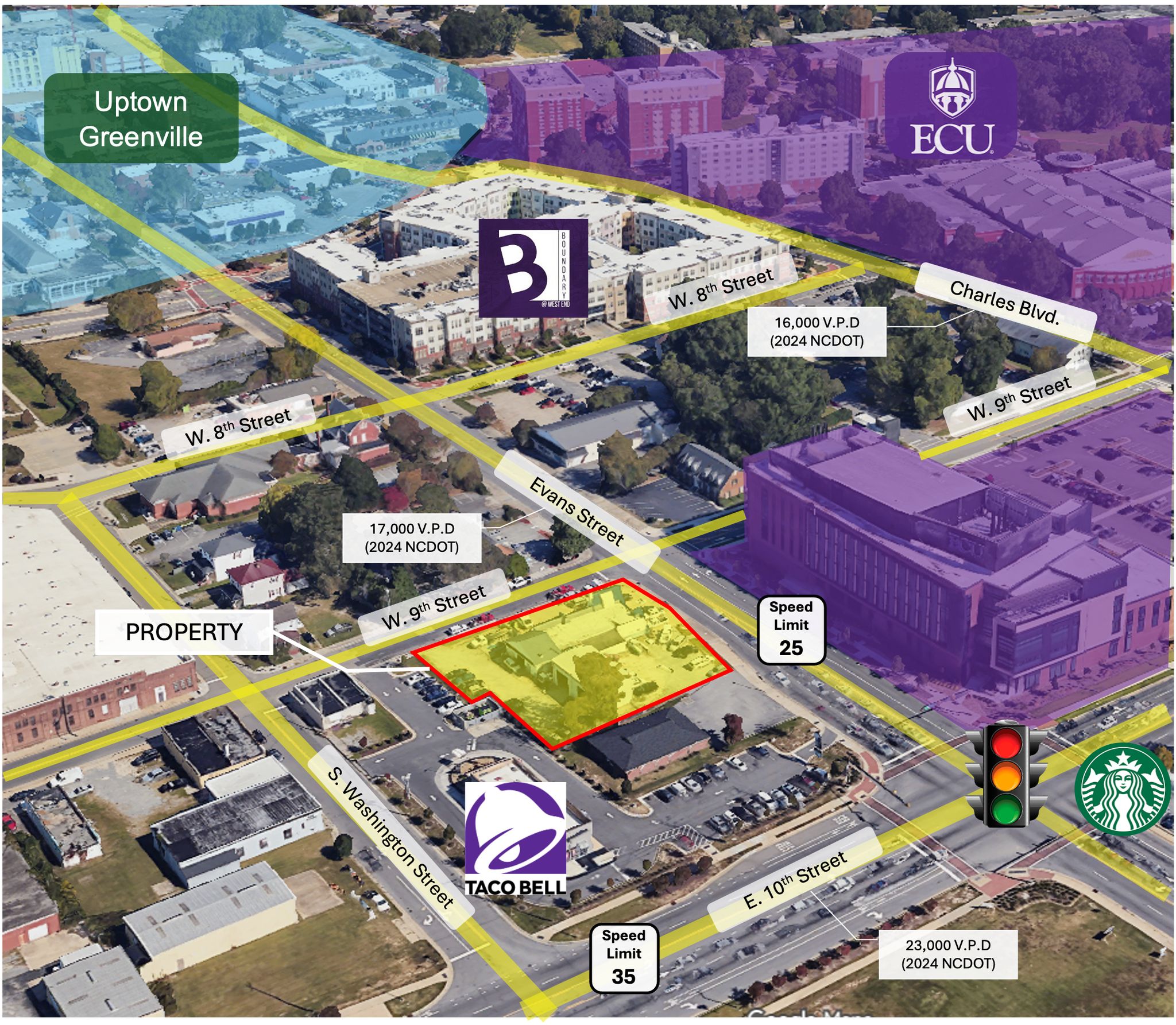 103 W 9th St, Greenville, NC à vendre Photo principale- Image 1 de 5