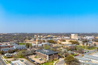 404 Industrial St, Denton, TX - Aerial map view