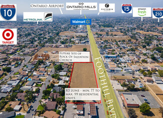 Plus de détails pour 18045 Foothill Blvd, Fontana, CA - Terrain à vendre