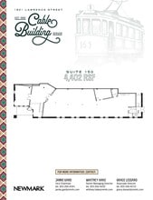 1801 Lawrence St, Denver, CO for lease Floor Plan- Image 1 of 1