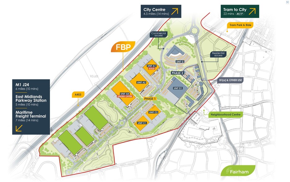 Foresters Av, Nottingham à vendre - Plan de site - Image 2 de 2