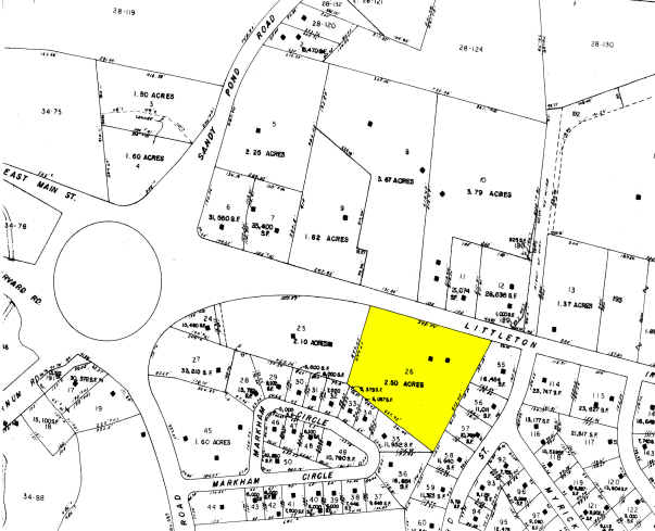 15 Littleton Rd, Ayer, MA for lease - Plat Map - Image 2 of 6
