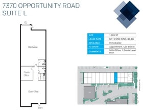 7370 Opportunity Rd, San Diego, CA for lease Floor Plan- Image 1 of 1