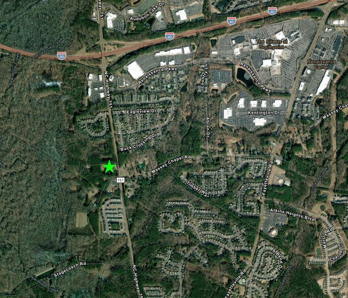 8202 NC 751 Hwy, Durham, NC for sale - Aerial - Image 3 of 5