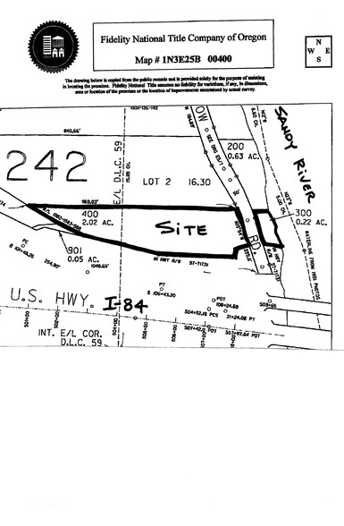 803 NE Harlow Rd, Troutdale, OR à louer - Plan cadastral - Image 2 de 2