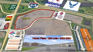 Plus de détails pour Route 4 & I-64, Mascoutah, IL - Terrain à vendre