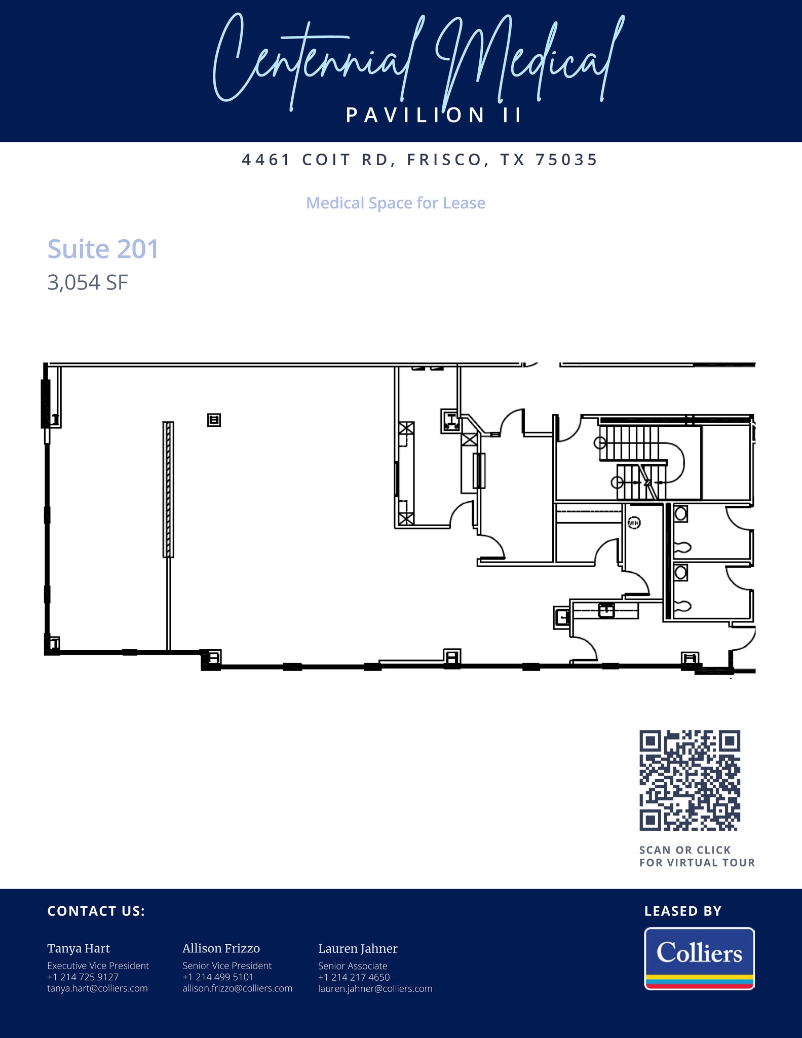 4401 Coit Rd, Frisco, TX à louer Plan d’étage- Image 1 de 1