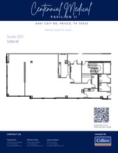 4401 Coit Rd, Frisco, TX à louer Plan d’étage- Image 1 de 1