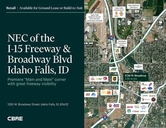 More details for 1330 W Broadway St, Idaho Falls, ID - Land for Lease