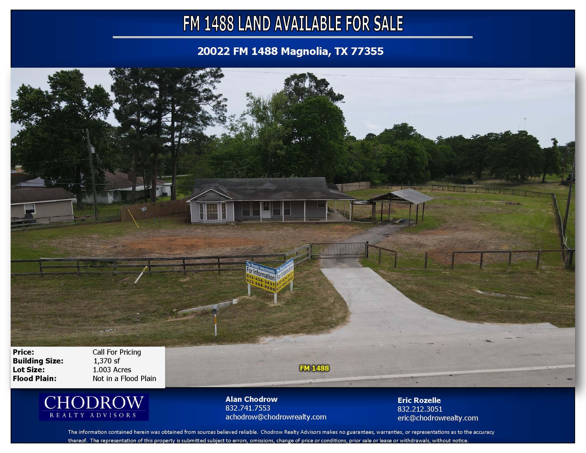 20022 FM 1488 Rd, Magnolia, TX for sale Primary Photo- Image 1 of 10