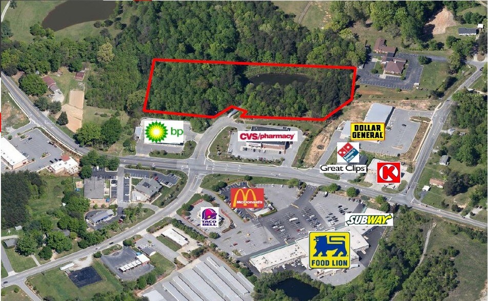 Fleming Rd, Greensboro, NC à vendre - Aérien - Image 2 de 3