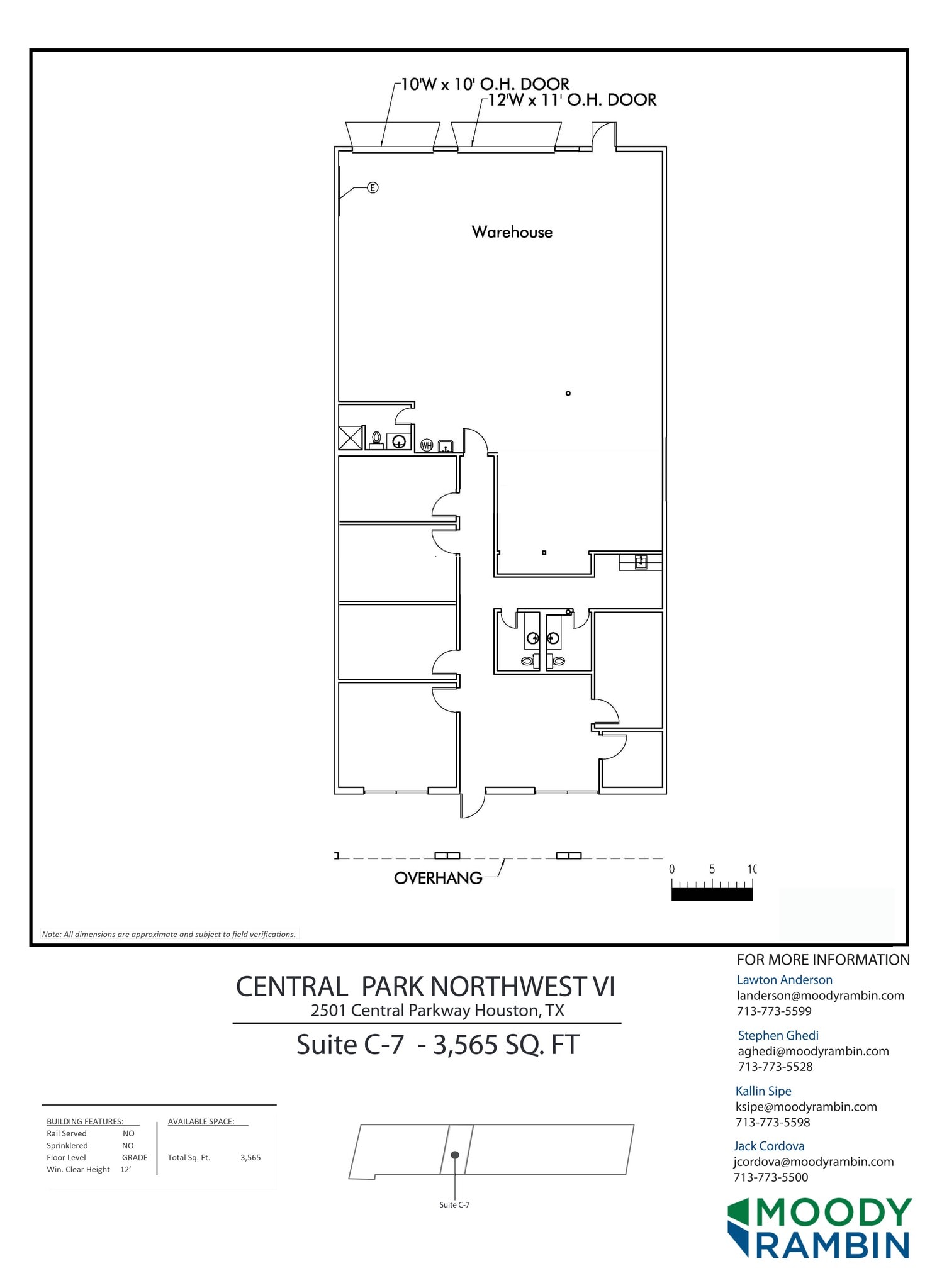 2501 Central Pky, Houston, TX for lease Site Plan- Image 1 of 1