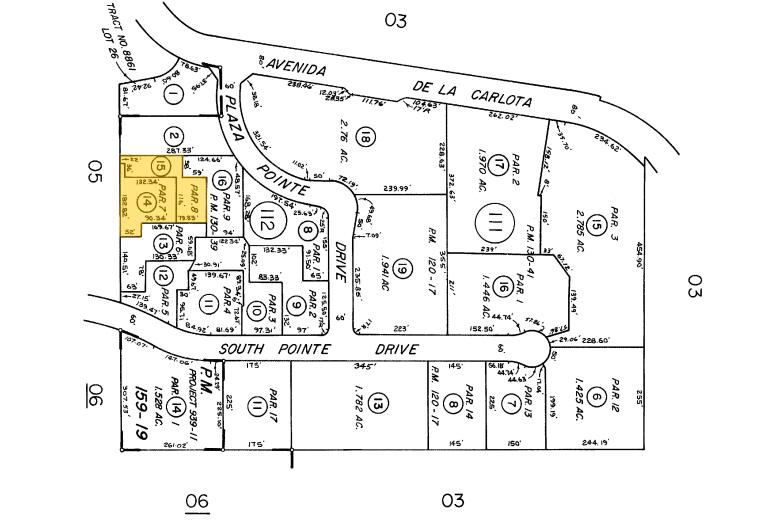 23117 Plaza Pointe Dr, Laguna Hills, CA à vendre - Plan cadastral - Image 1 de 1