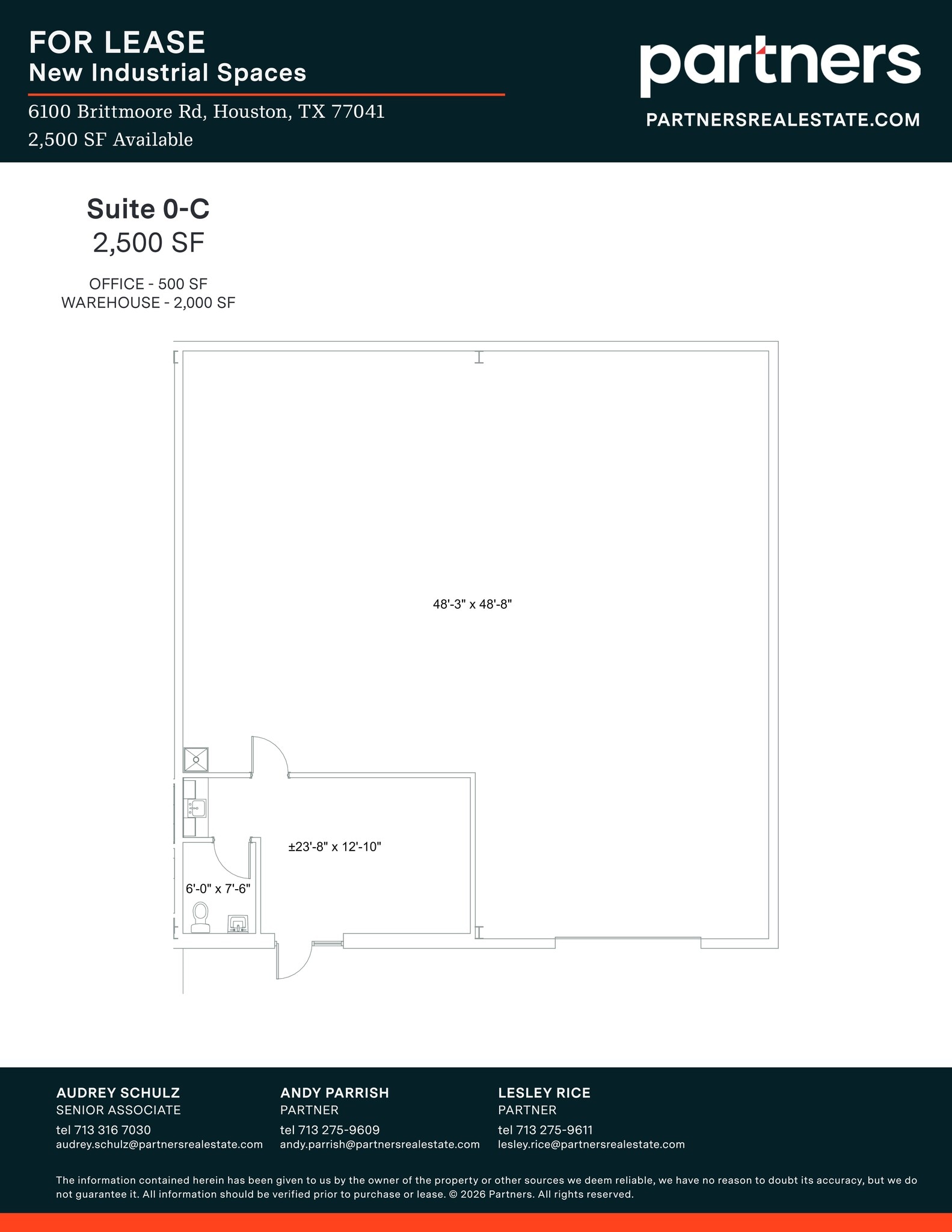 6100 Brittmoore Rd, Houston, TX for lease Site Plan- Image 1 of 1