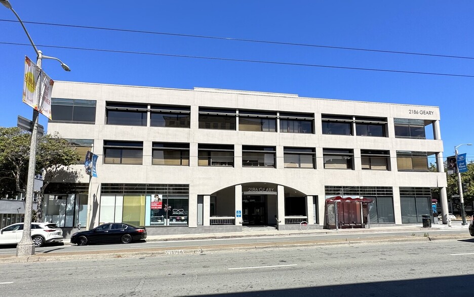 2186 Geary Blvd, San Francisco, CA for sale - Primary Photo - Image 1 of 2