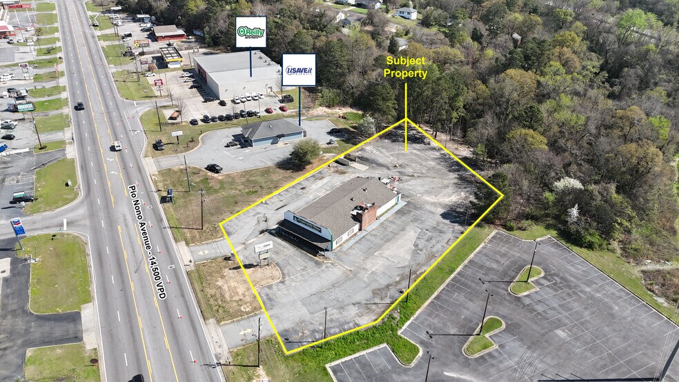 3700 Pio Nono Ave, Macon-Bibb, GA à vendre - Photo du bâtiment - Image 2 de 3