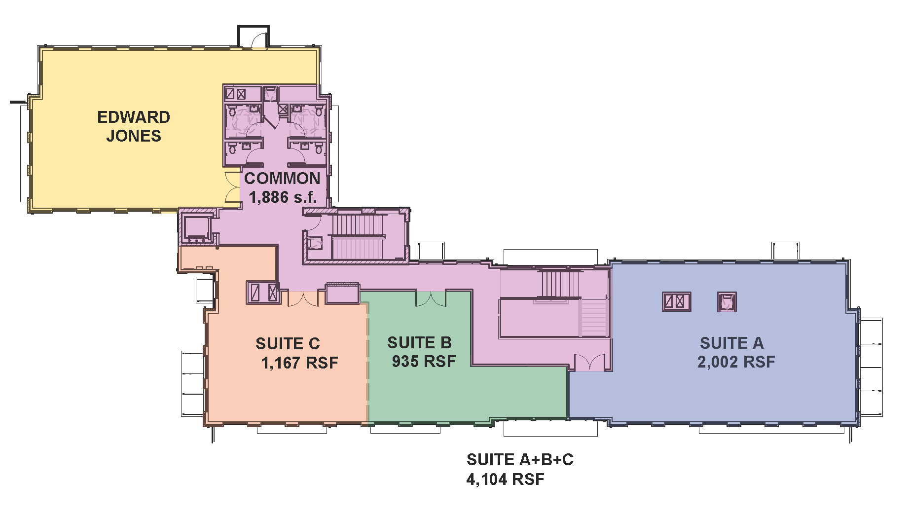 7332 E Main St, Reynoldsburg, OH for lease Floor Plan- Image 1 of 1