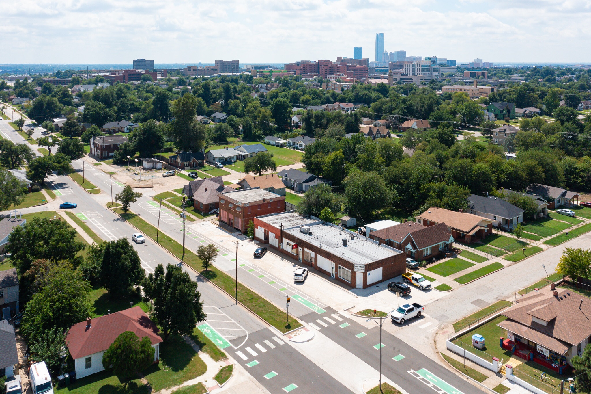 1909-1923 N Lottie Ave, Oklahoma City, OK for sale Aerial- Image 1 of 46
