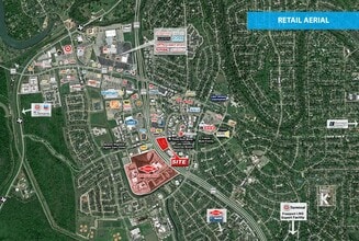 301 This Way St, Lake Jackson, TX - AERIAL  map view