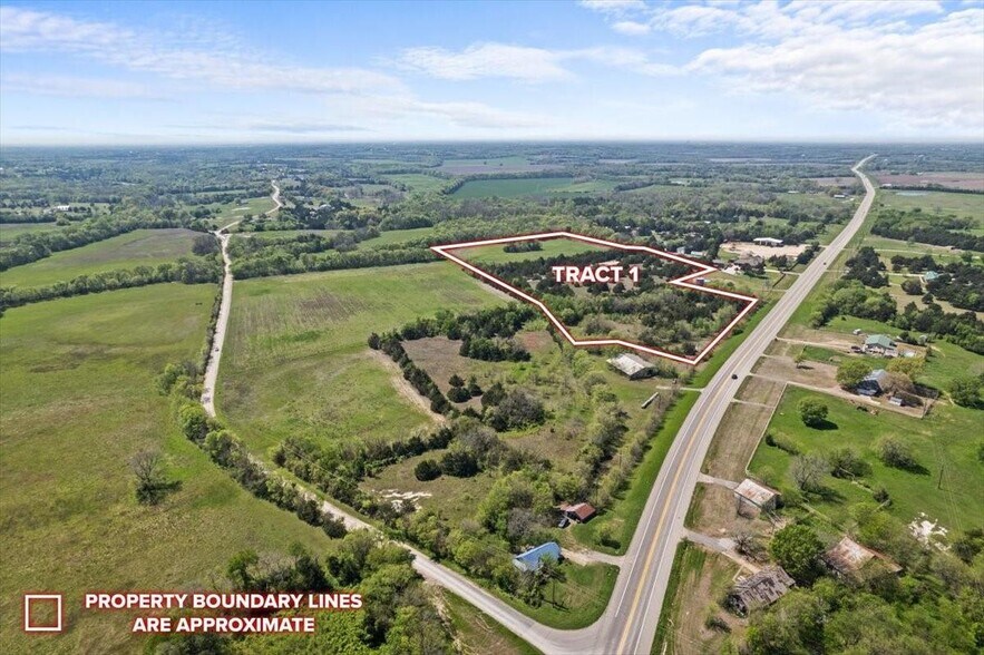 TBD 19 ACRES +/- HIGHWAY 121 TRACT 1, Trenton, TX à vendre - Aérien - Image 2 de 7