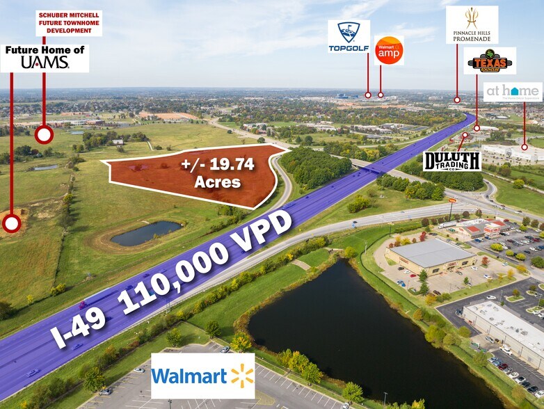 W Pleasant Grove Rd, Rogers, AR à vendre - Photo du bâtiment - Image 3 de 43