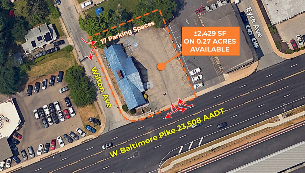 417 W Baltimore Ave, Clifton Heights, PA à louer - Photo du bâtiment - Image 2 de 9