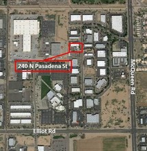 240 N Pasadena St, Gilbert, AZ - Aérien  Vue de la carte