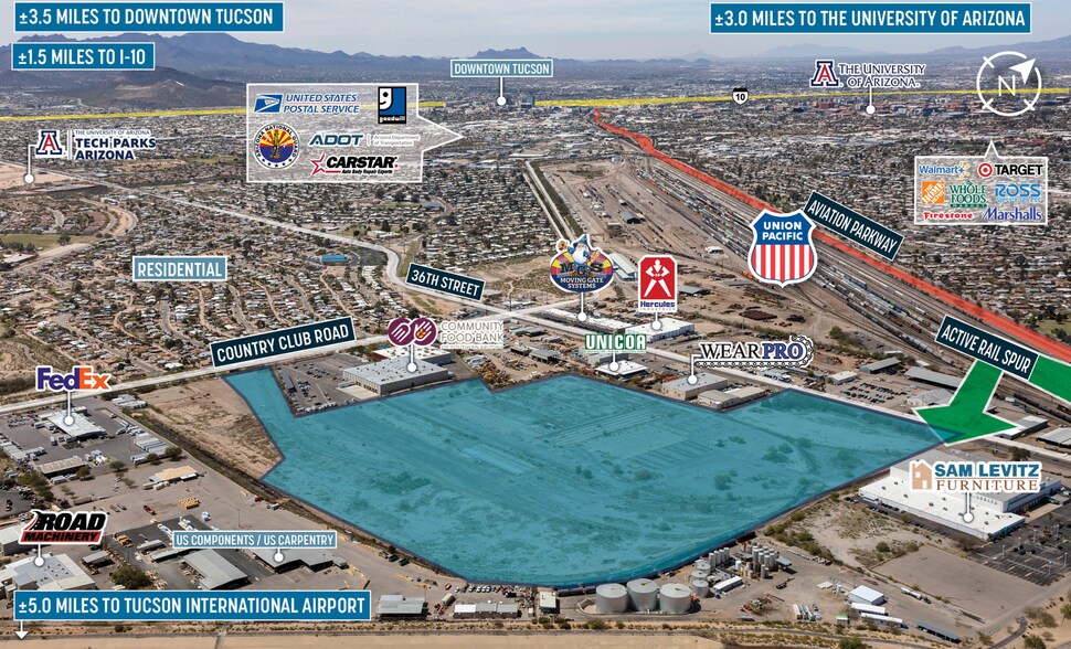 3390 E 36th St, Tucson, AZ à vendre - Photo du bâtiment - Image 2 de 3