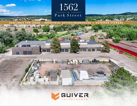 1562 Park St, Castle Rock, CO - Aerial  map view