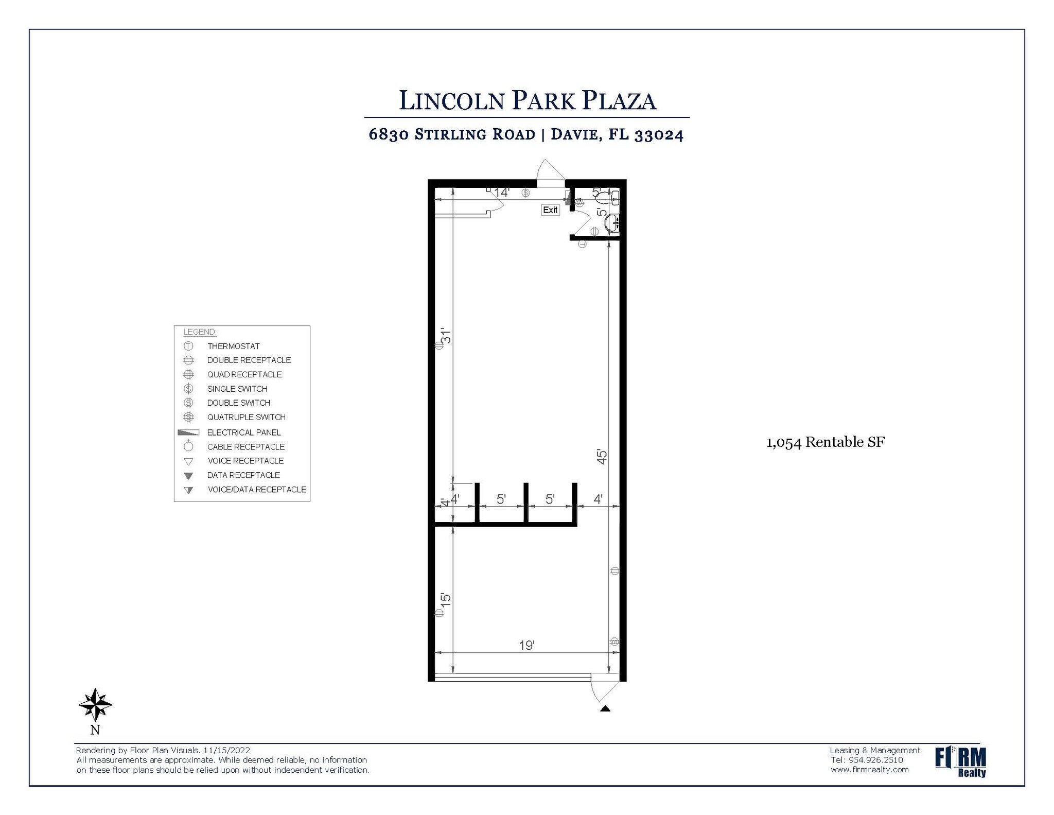 6800-6890 Stirling Rd, Hollywood, FL à louer Photo intérieure- Image 1 de 1